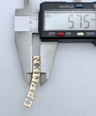 Colgante nombre Carmen   REF 011-03-00426