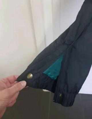 Pantalón de esquí negro con tirantes