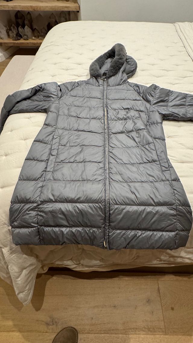 Abrigo Geox plumífero com capuz