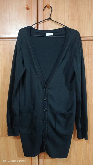 Chaqueta Larga VERO MODA Negra Talla XL