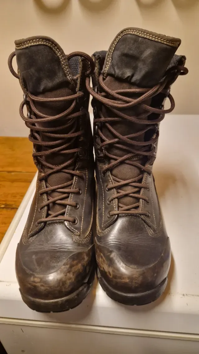 Stivali Militari Esercito Italiano Marroni