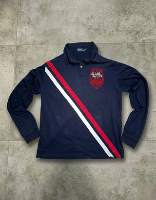 Polo Ralph Lauren azul marino talla XL