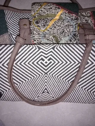 Bolso Desigual Paswork Patchwork Multicolor