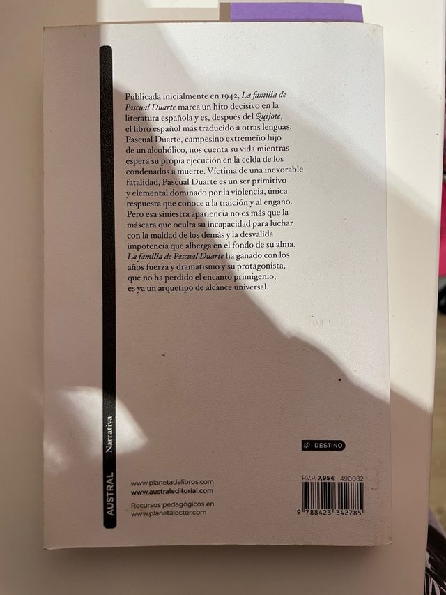 La familia de Pascual Duarte (Spanish Edition)