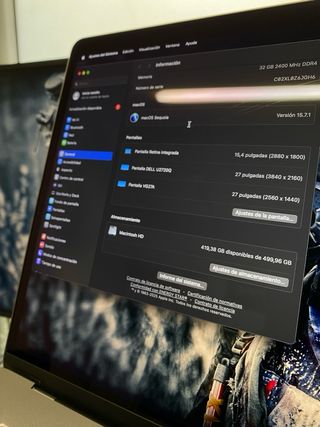 MacBook Pro 32GB i7 500GB