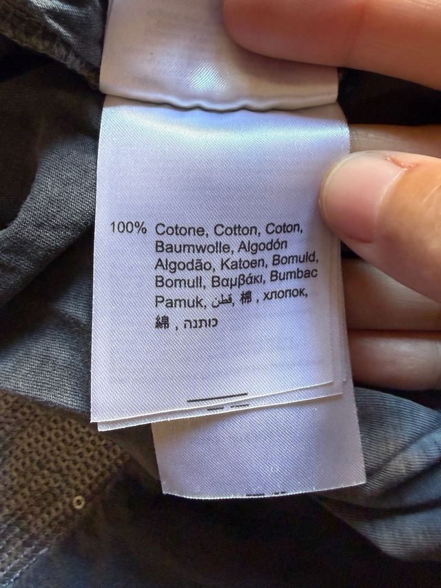 Camiseta Replay gris manga corta lentejuelas