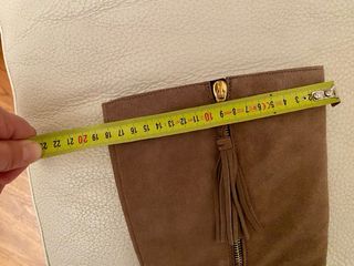 Stivali scamosciati marroni n. 39