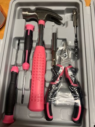 Maletín Herramientas Eléctrico Rosa