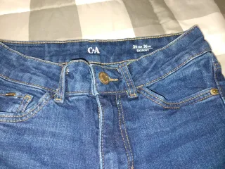 Pantalón vaquero C&A azul talla 34
