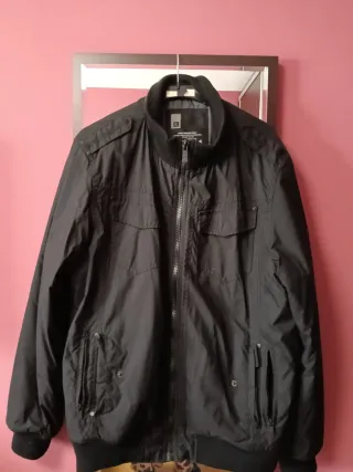 Chaquetón Negro Hombre Talla XL