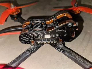 Drone FPV Tyro99 Negro/Naranja