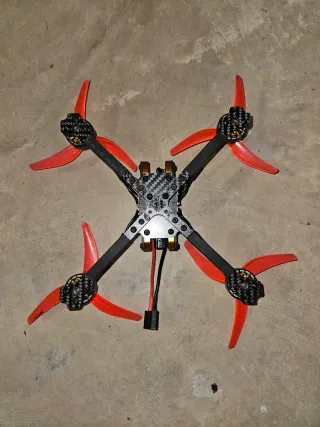 Drone FPV Tyro99 Negro/Naranja