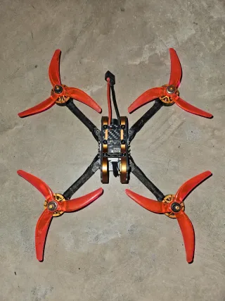 Drone FPV Tyro99 Negro/Naranja