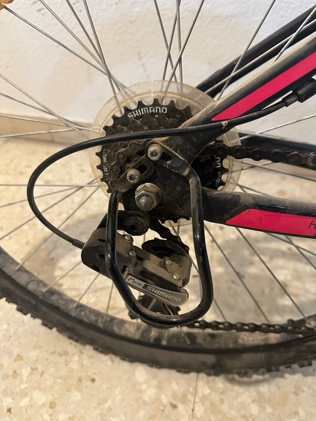 Bicicleta de Montaña Negra