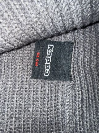 3 Cappellini Lana Kappa panna Blu Grigio