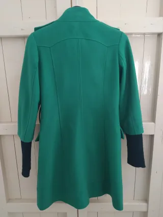 Abrigo verde Mania talla 44