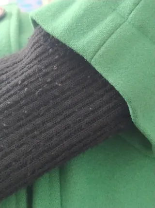 Abrigo verde Mania talla 44