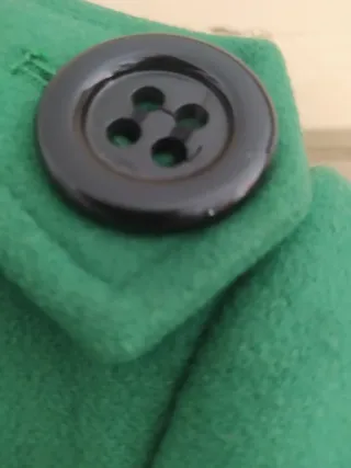 Abrigo verde Mania talla 44