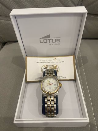 Reloj Lotus Mujer Oro y Plata