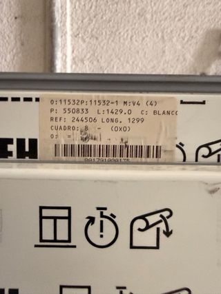 Puerta PVC Blanca con Fijos