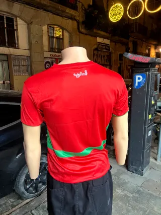 Camiseta Marruecos Puma Roja de talla S a XL