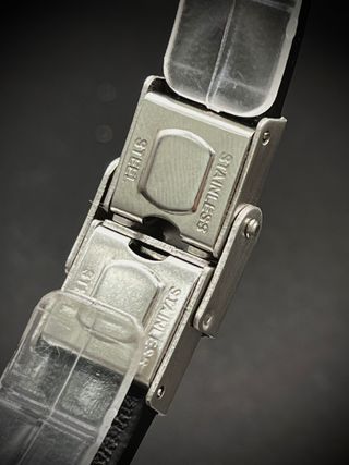 Pulsera Marea Cuero Trenzado Hombre Plata