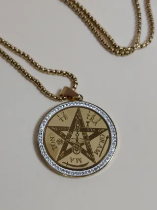 Collana Amuleto Tetragrammaton Portafortuna