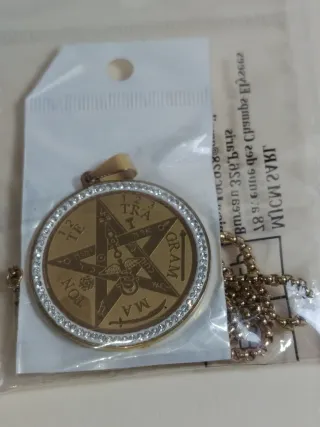 Collana Amuleto Tetragrammaton Portafortuna