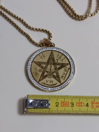 Collana Amuleto Tetragrammaton Portafortuna