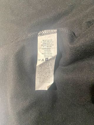 Minifalda vuelo efecto piel negra