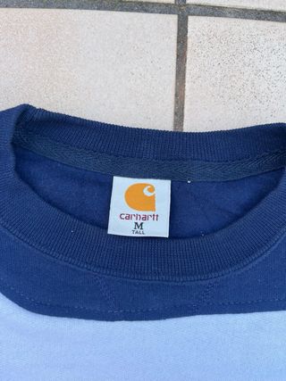 Sudadera Carhartt Azul y Blanca
