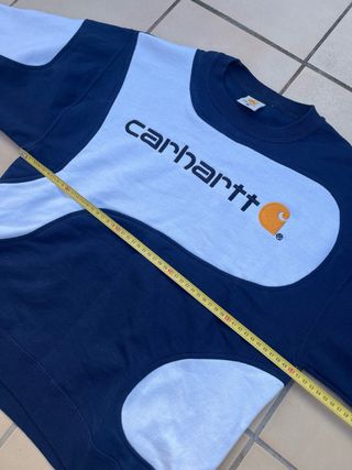 Sudadera Carhartt Azul y Blanca