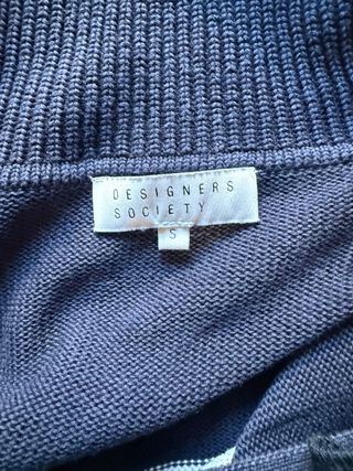 Jersey rayas oversize cuello pico