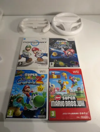 Lotto Giochi Wii: Mario Kart, Galaxy 1 e 2, Bros.