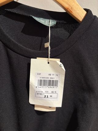 Vestido negro talla S