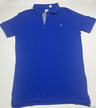 Camiseta Polo Dockers Azulón Talla M