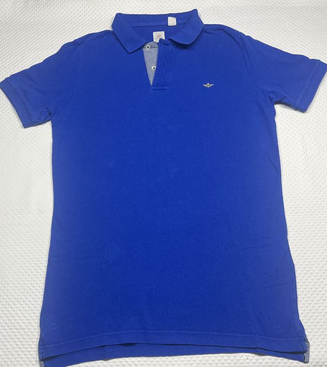 Camiseta Polo Dockers Azulón Talla M