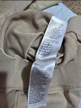 Felpa Calvin Klein Jeans Beige