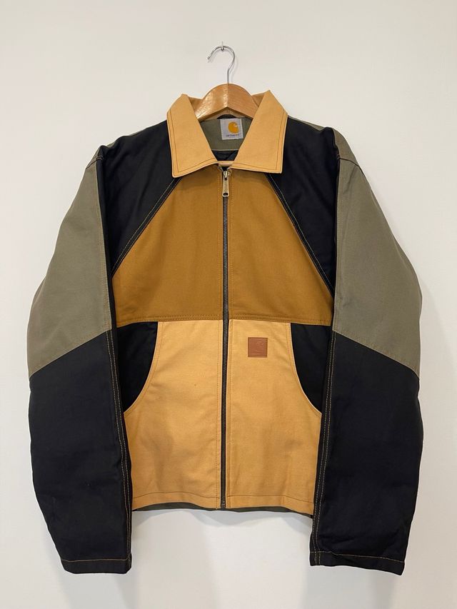Abrigo Carhartt Reworked Color Block Jacket - Y2K