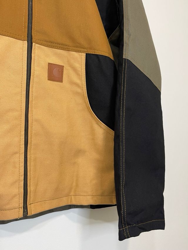 Abrigo Carhartt Reworked Color Block Jacket - Y2K