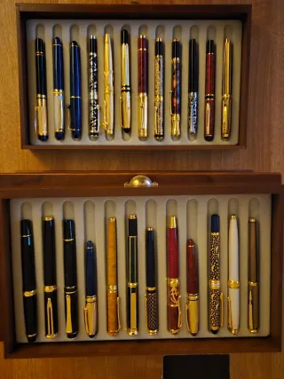 Collezione di penne stilografiche Vaccaro