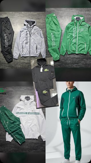 diferentes modelos de Chándal cortavientos