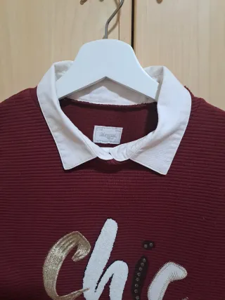 Sudadera Mayoral con cuello y encaje, T/16 162cm