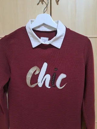 Sudadera Mayoral con cuello y encaje, T/16 162cm