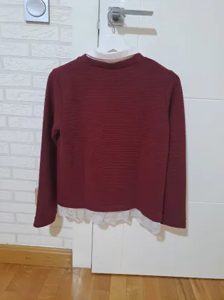 Sudadera Mayoral con cuello y encaje, T/16 162cm