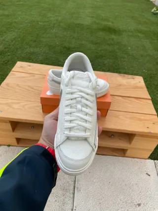 Nike Blazer Plataforma Blancas Talla 38