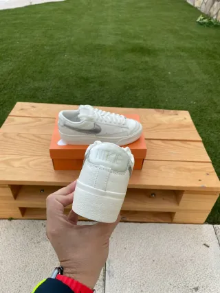 Nike Blazer Plataforma Blancas Talla 38