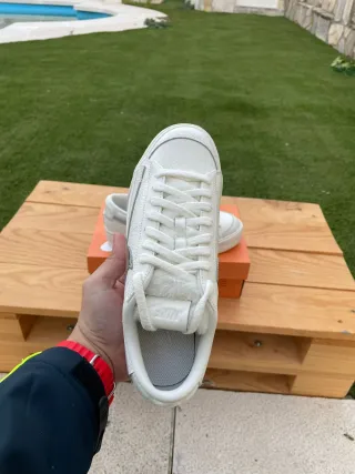 Nike Blazer Plataforma Blancas Talla 38