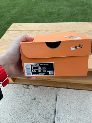 Nike Blazer Plataforma Blancas Talla 38