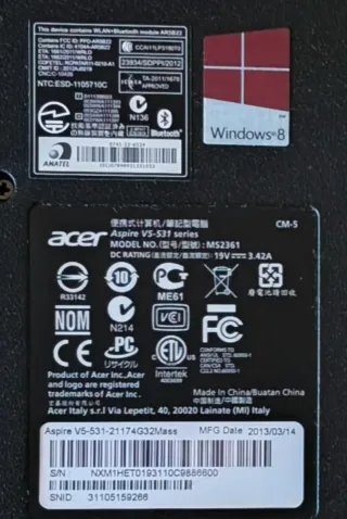 Acer Aspire Notebook